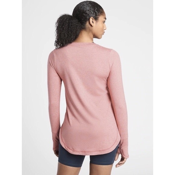NWOT Athleta Utempo Top, Eros Pink - Picture 4 of 10